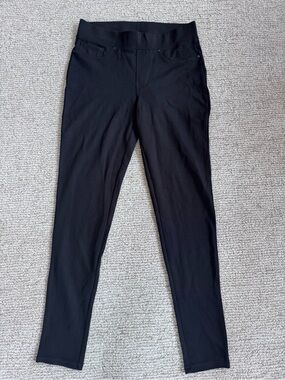 Seven7 Black Straight Leg Women's Pants